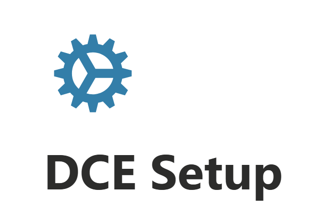 Hướng dẫn sử dụng lệnh DCESETUP